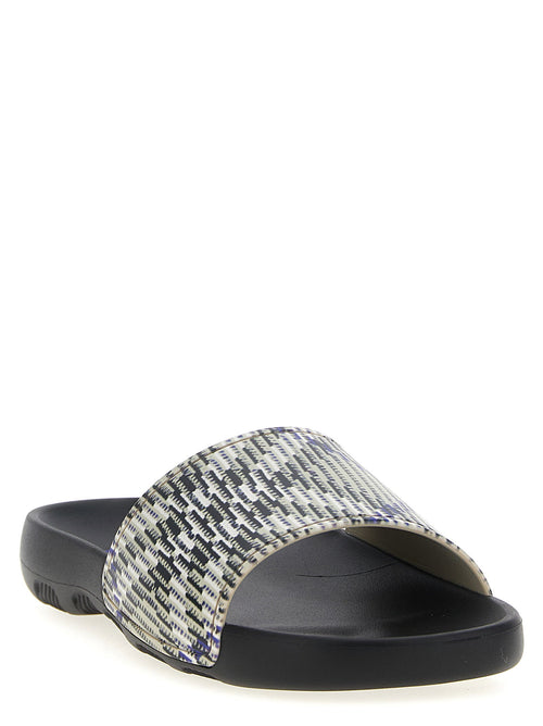 Burberry Dive Check Sandals