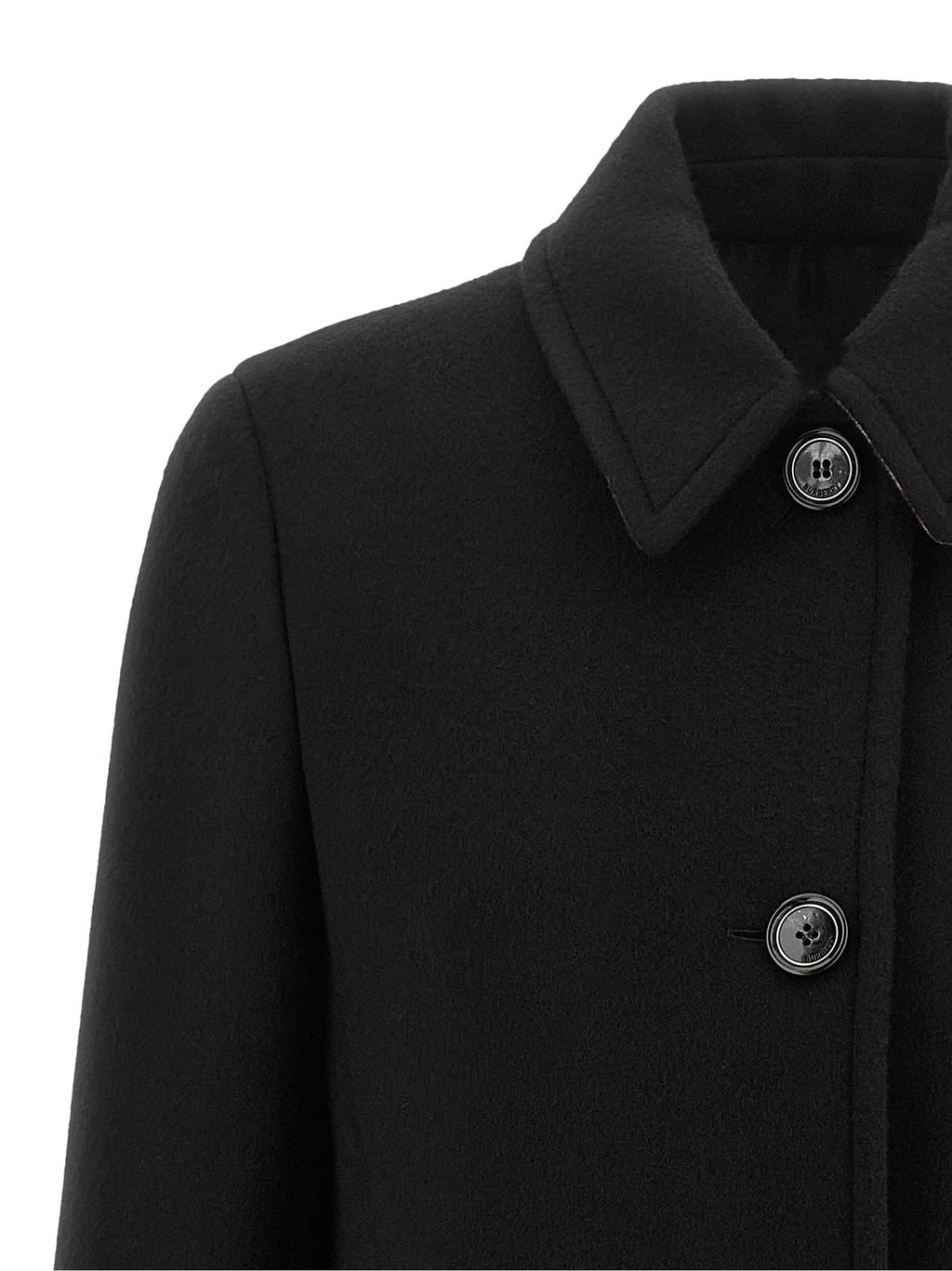 Burberry Black Gosford Coat
