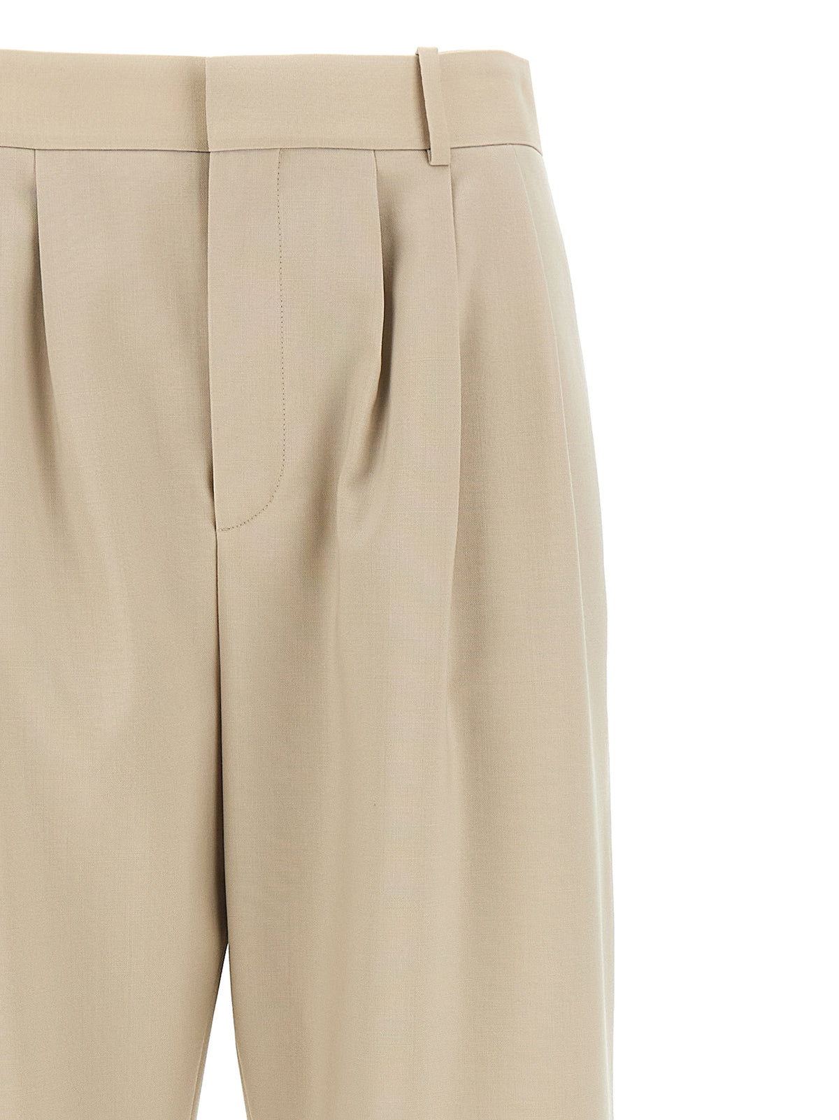 Saint Laurent Pleat Pants
