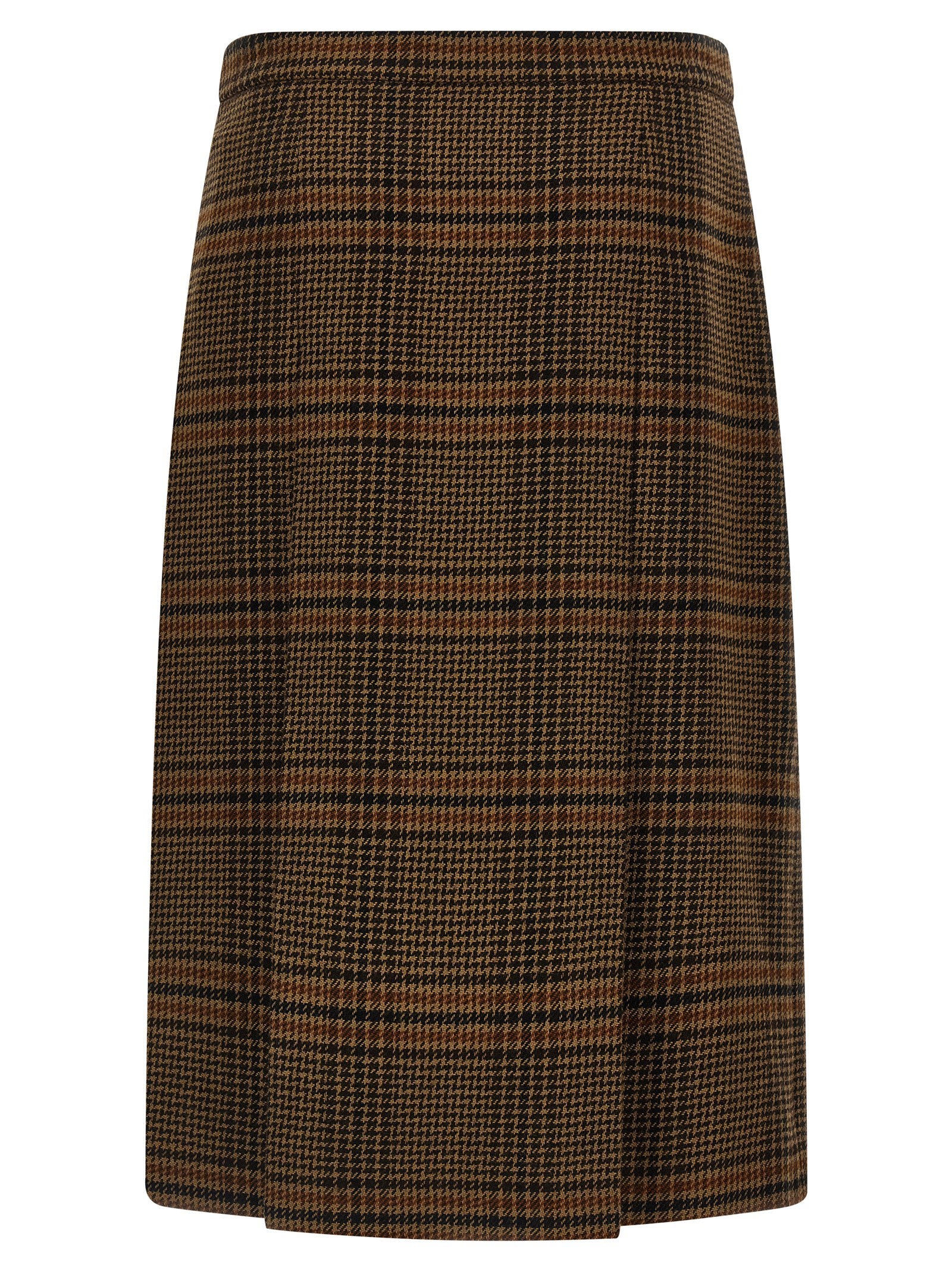 Saint Laurent Prince Of Wales Skirt