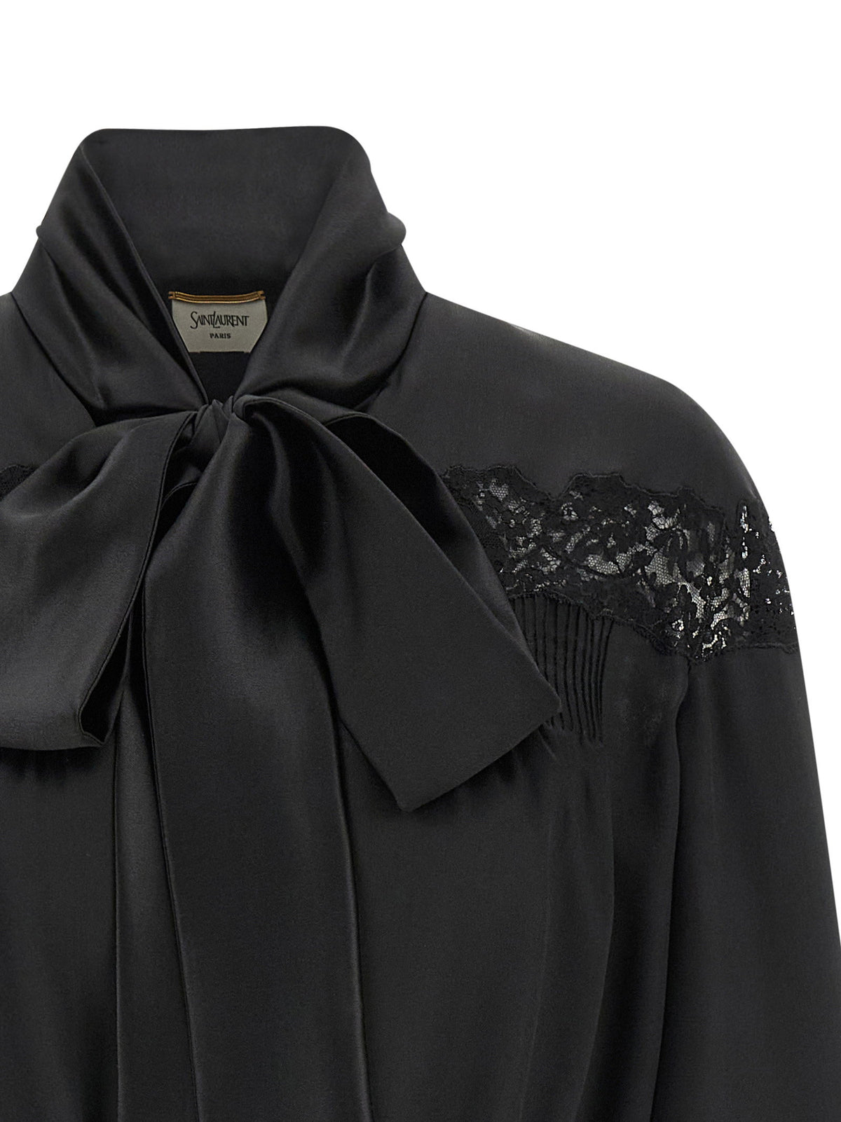 Saint Laurent Lace Silk Shirt