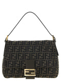 Fendi Brown Flap 26325 Shoulder Bag