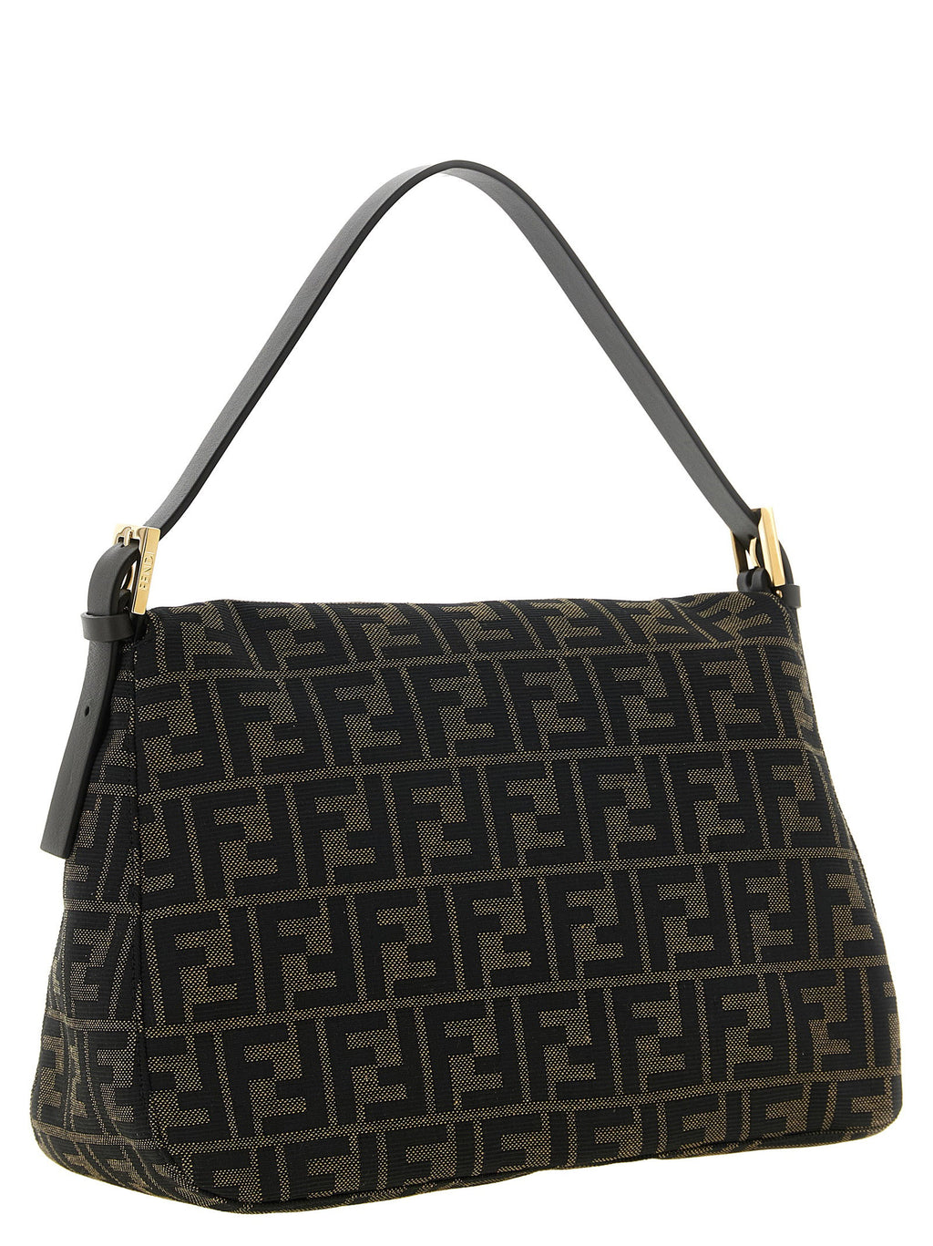 Fendi Brown Flap 26325 Shoulder Bag