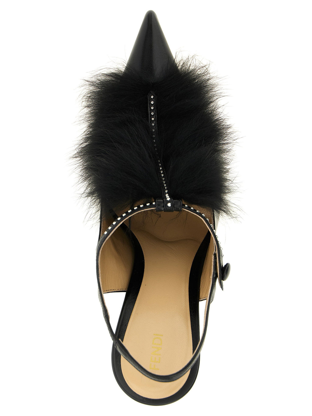 Fendi Noir Slingback