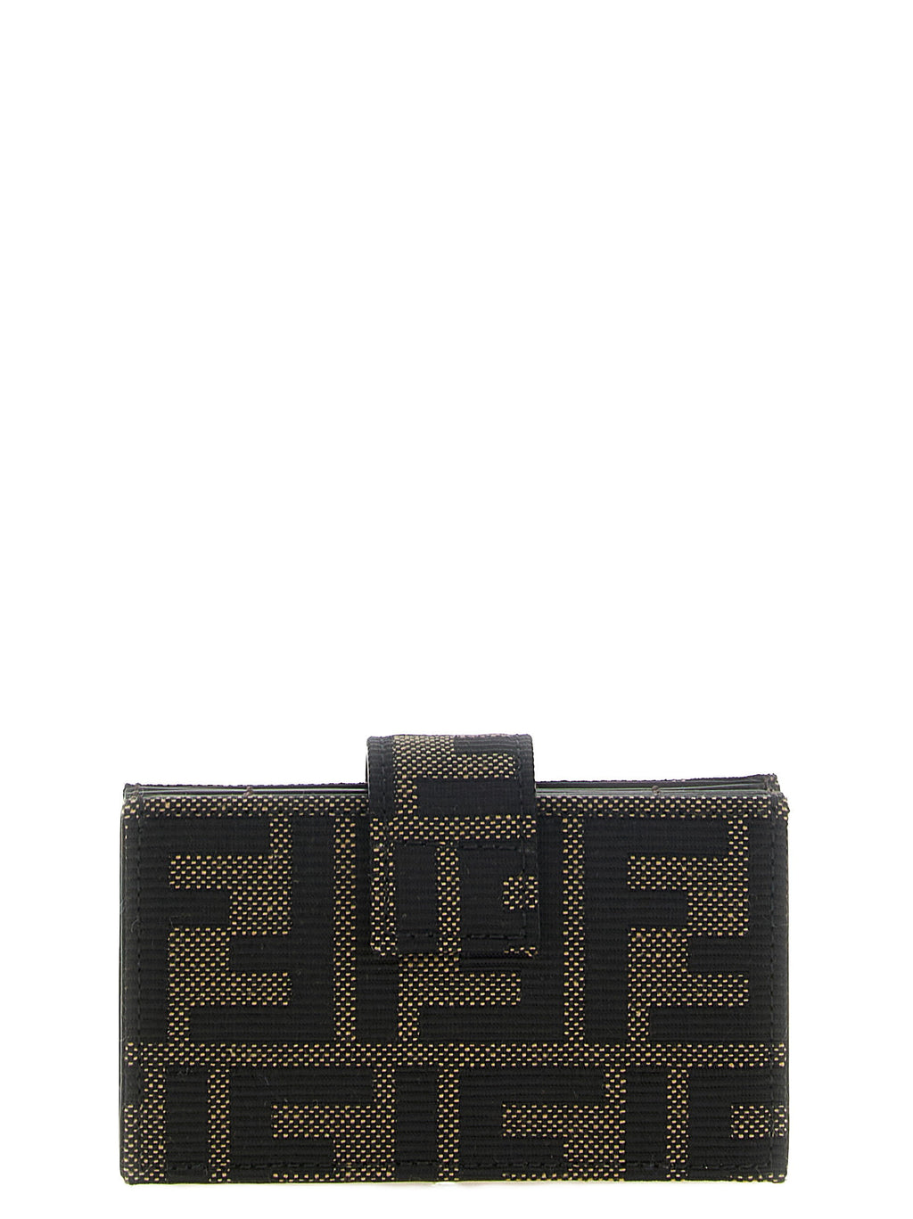 Fendi Ff Jacquard Cardholder