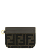 Fendi Ff Jacquard Cardholder