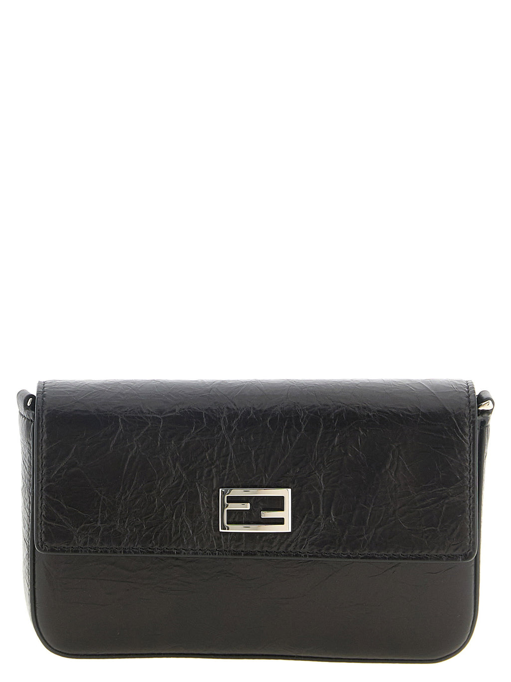 Fendi Black Tube Wallet On Chain