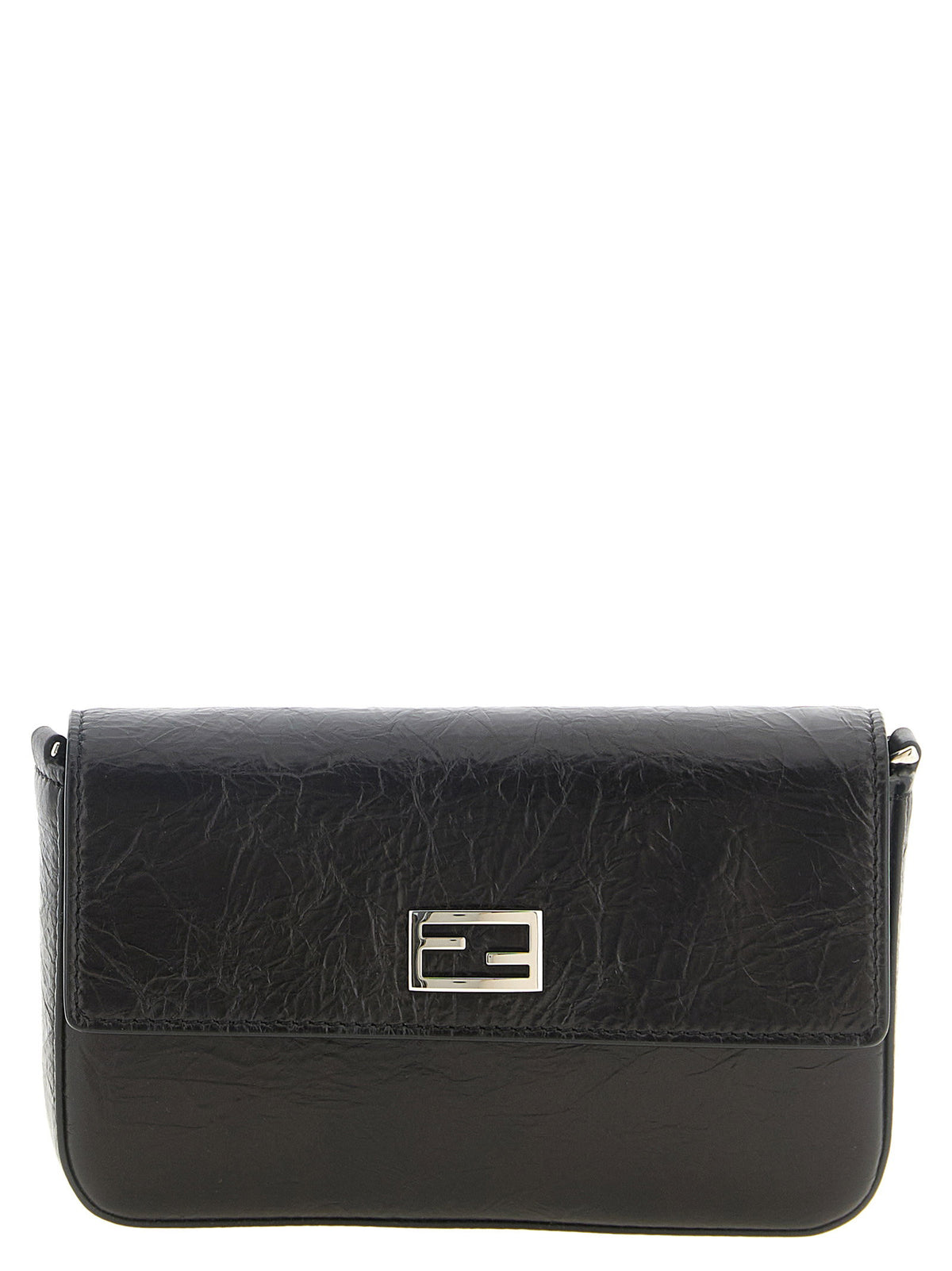 Fendi Black Tube Wallet On Chain
