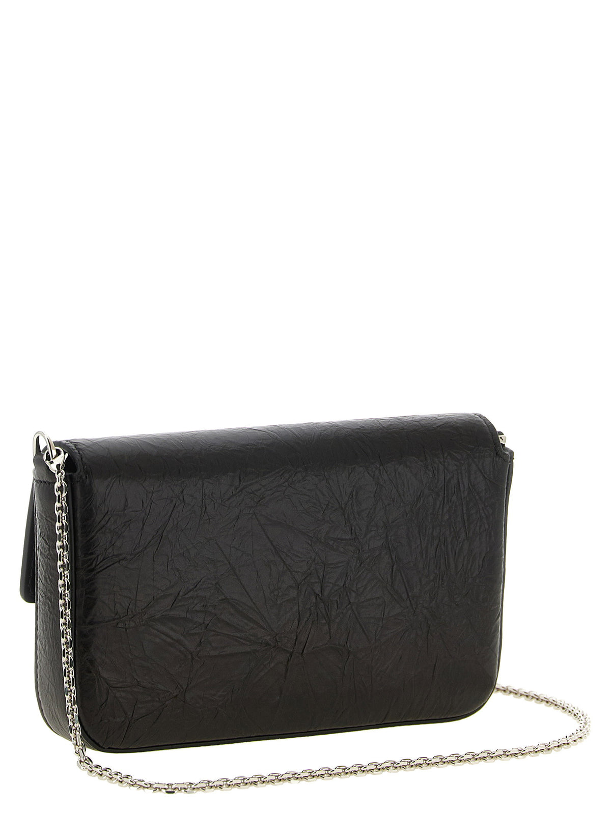 Fendi Black Tube Wallet On Chain