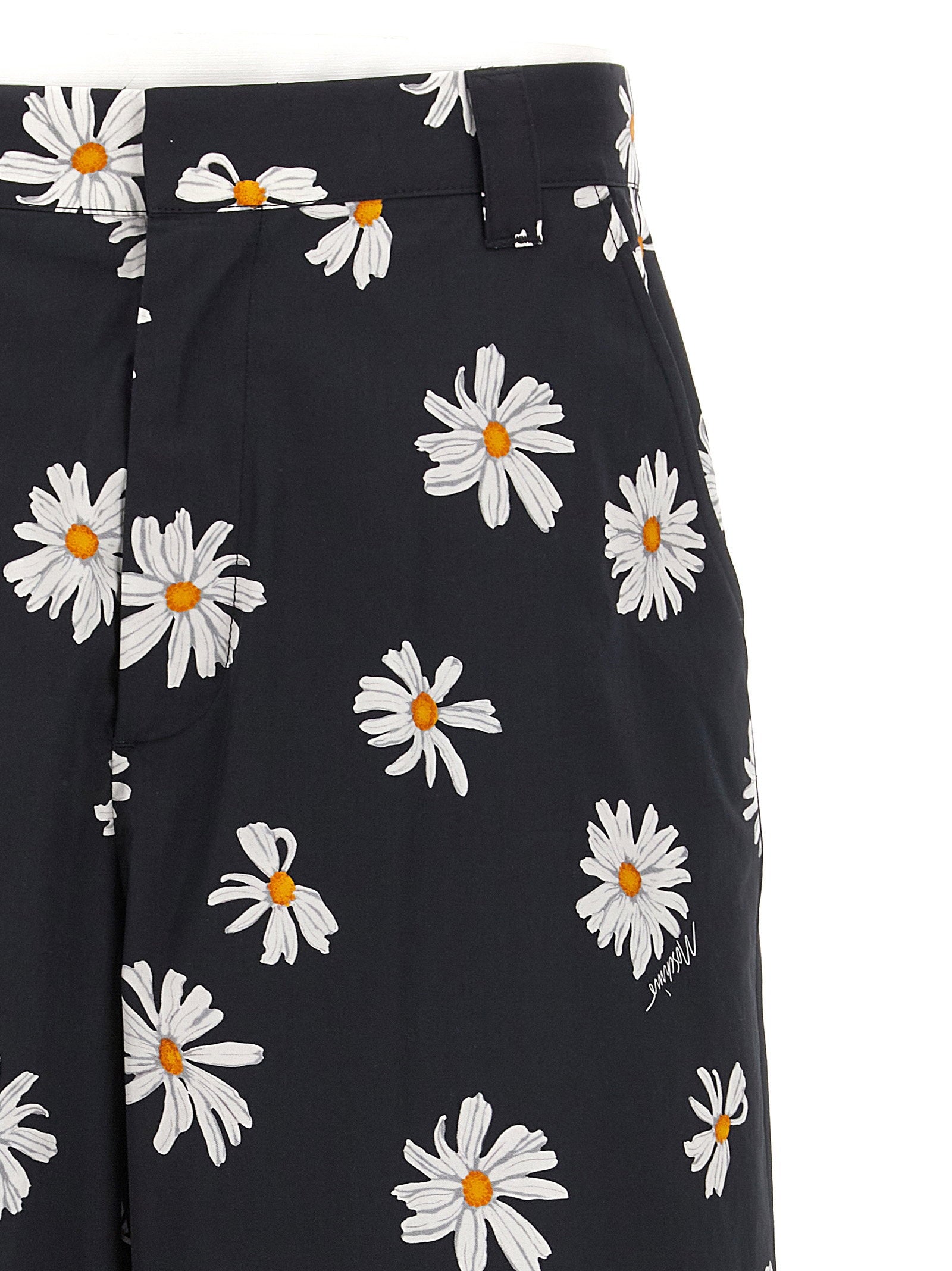 Moschino Margherite Print Bermuda Shorts