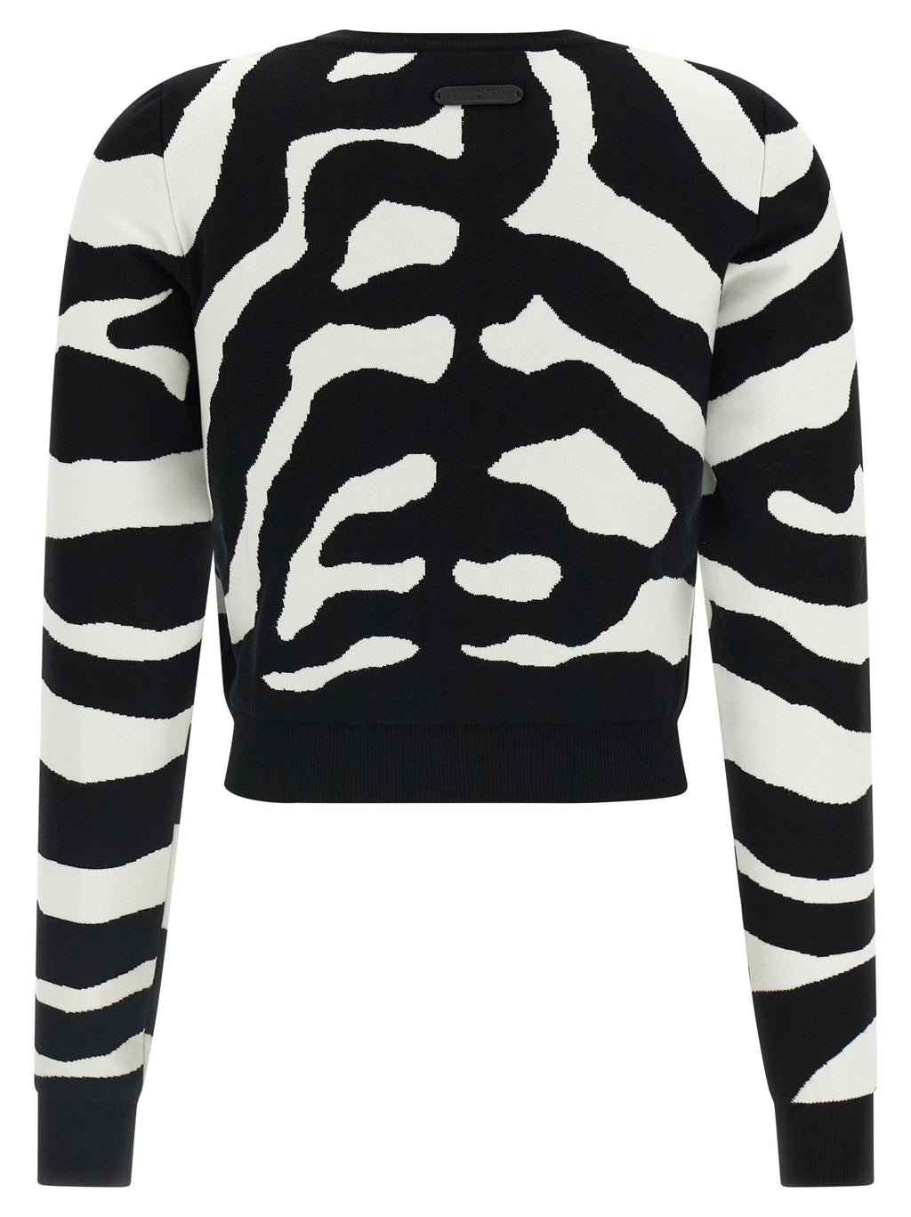Moschino Zebra Intarsia Sweater