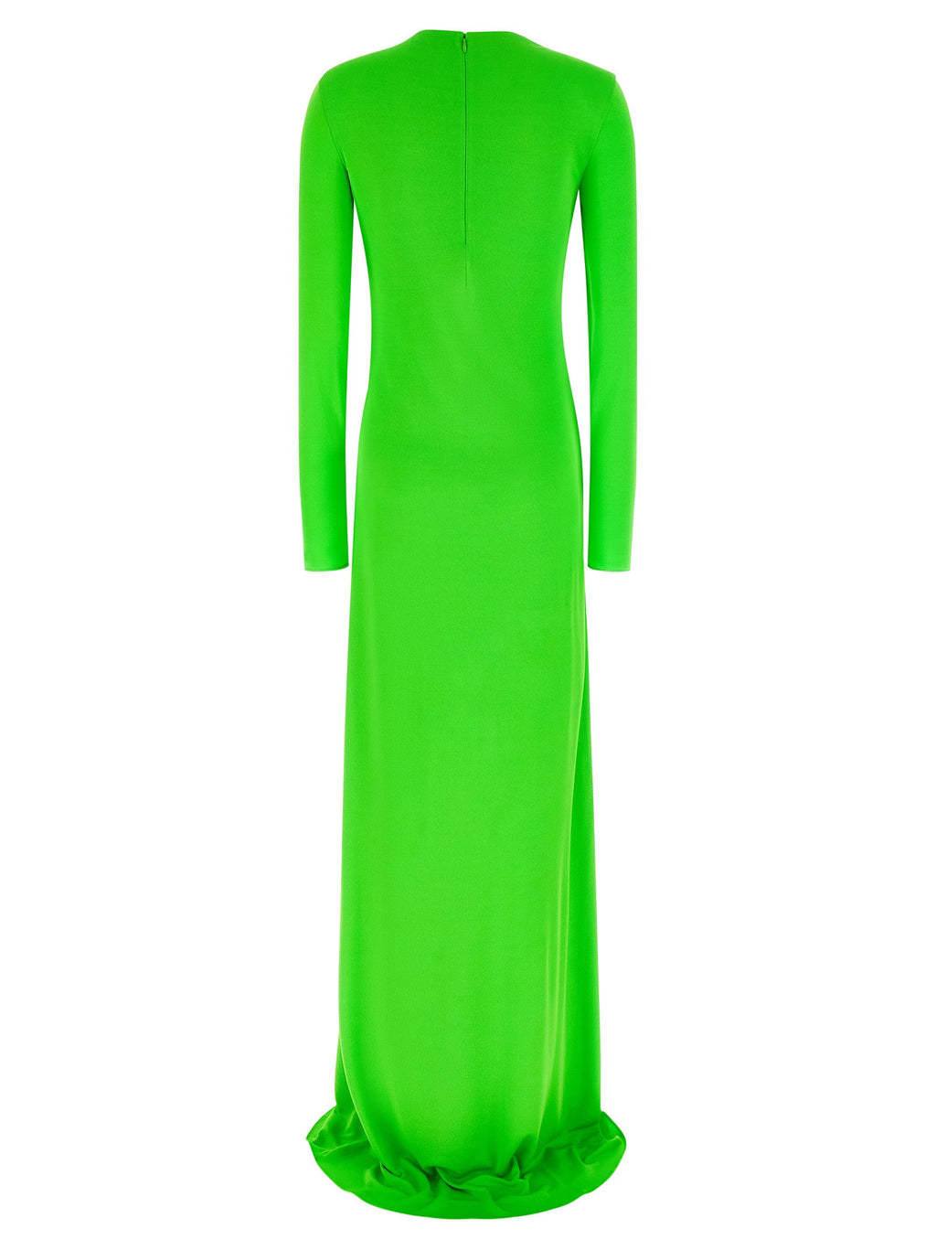 Tom Ford Long Sleeve Slash Front Evening Dress