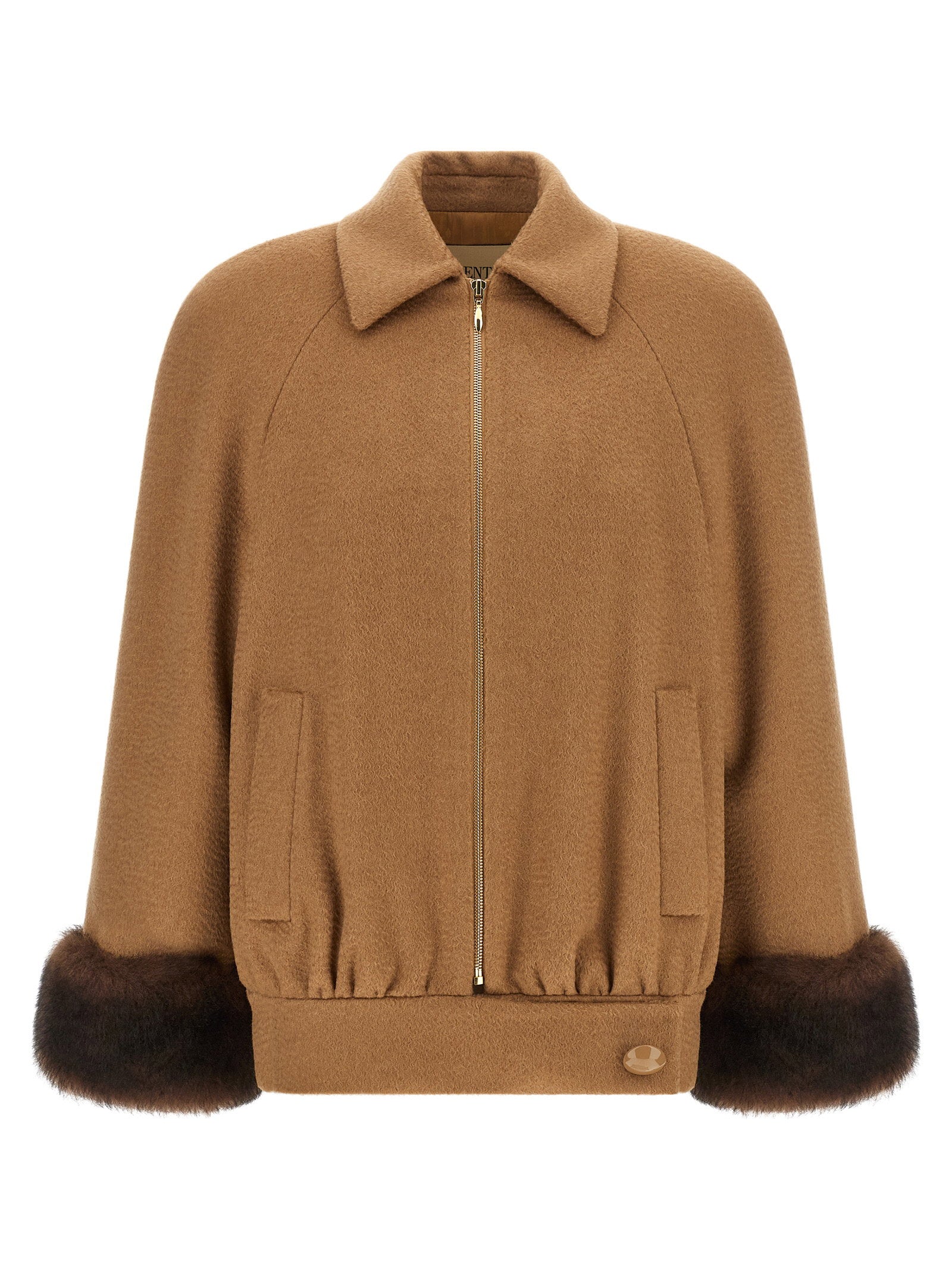 Valentino Garavani Fur Insert Caban