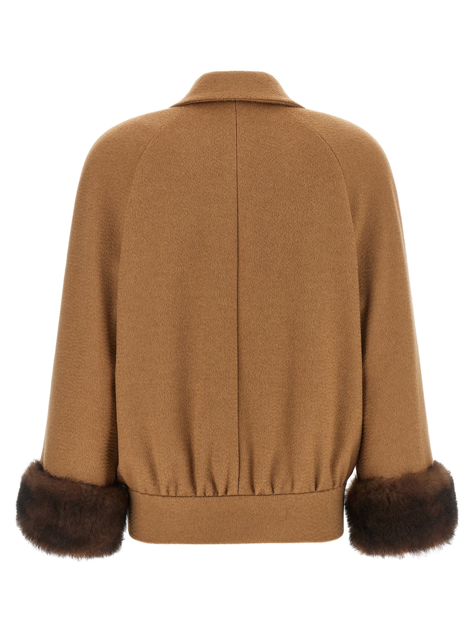 Valentino Garavani Fur Insert Caban