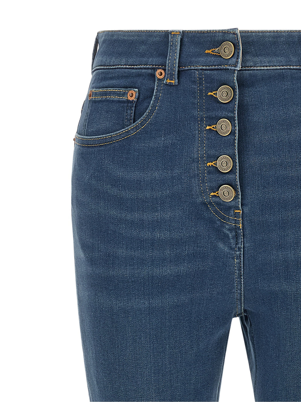 Valentino Garavani Lace Insert Jeans