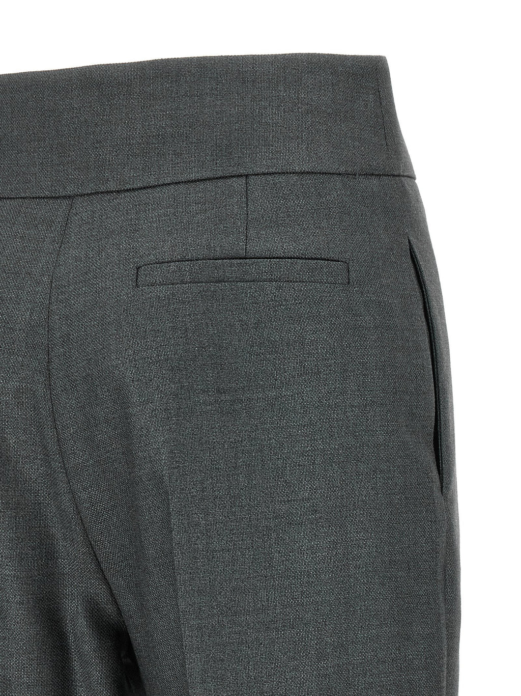 Valentino Garavani Textured Silk Wool Pants