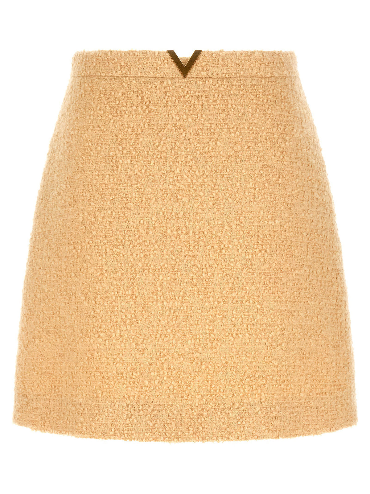 Valentino Garavani V Gold Skirt
