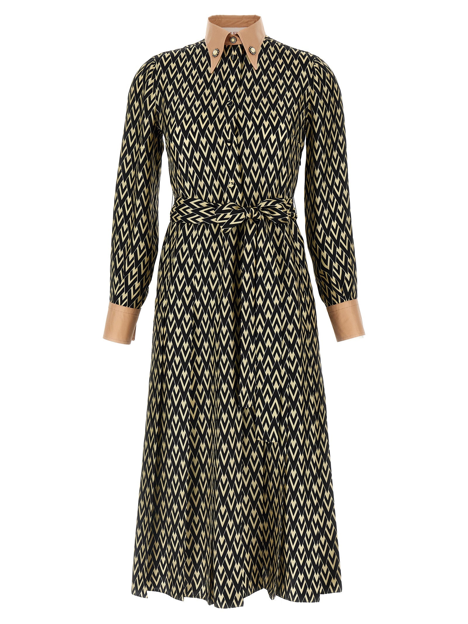 Valentino Garavani Toute La V Midi Dress