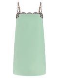 Valentino Garavani Crystal Embroidery Dress