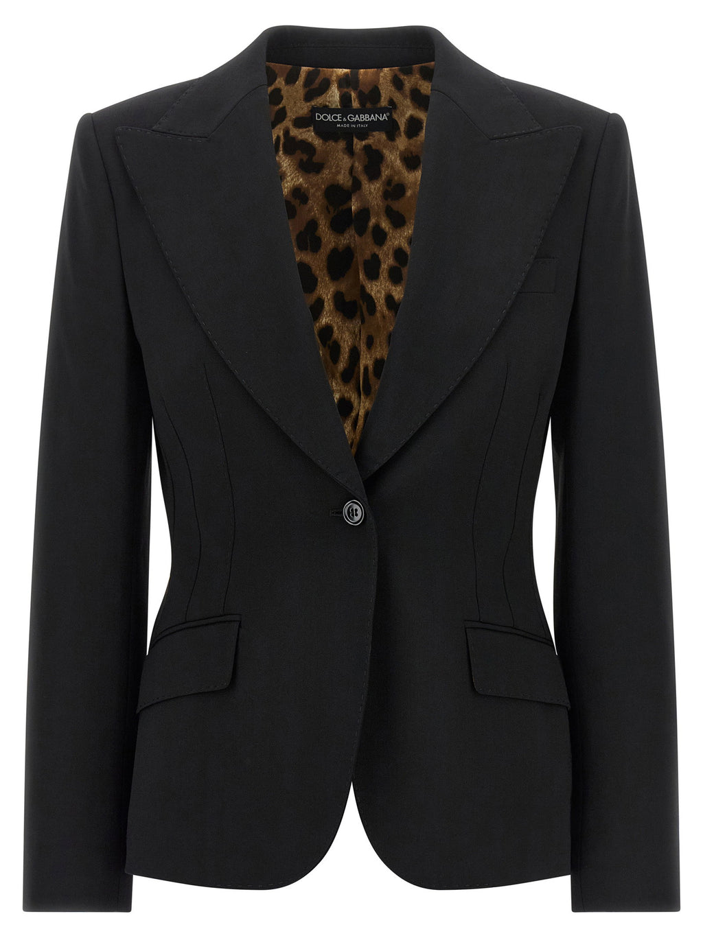 Dolce & Gabbana Black Turlington Blazer