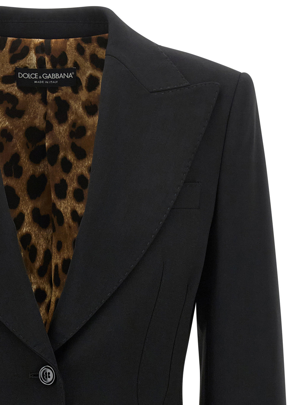 Dolce & Gabbana Black Turlington Blazer
