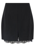 Dolce & Gabbana Double Crêpe Wool Skirt