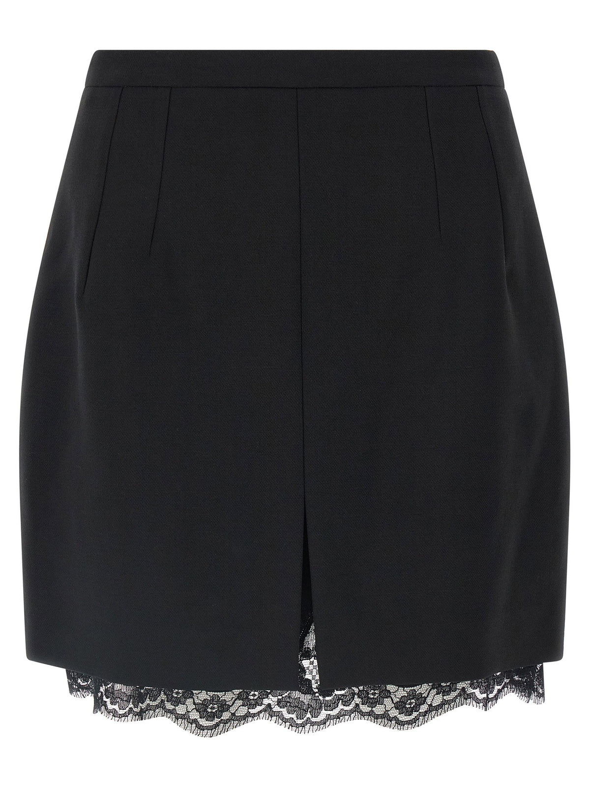 Dolce & Gabbana Double Crêpe Wool Skirt