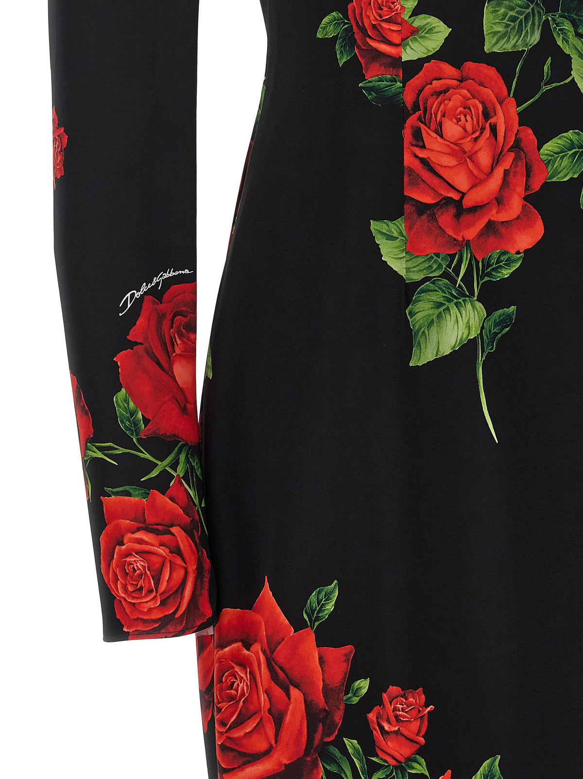 Dolce & Gabbana Rose Longuette Dress