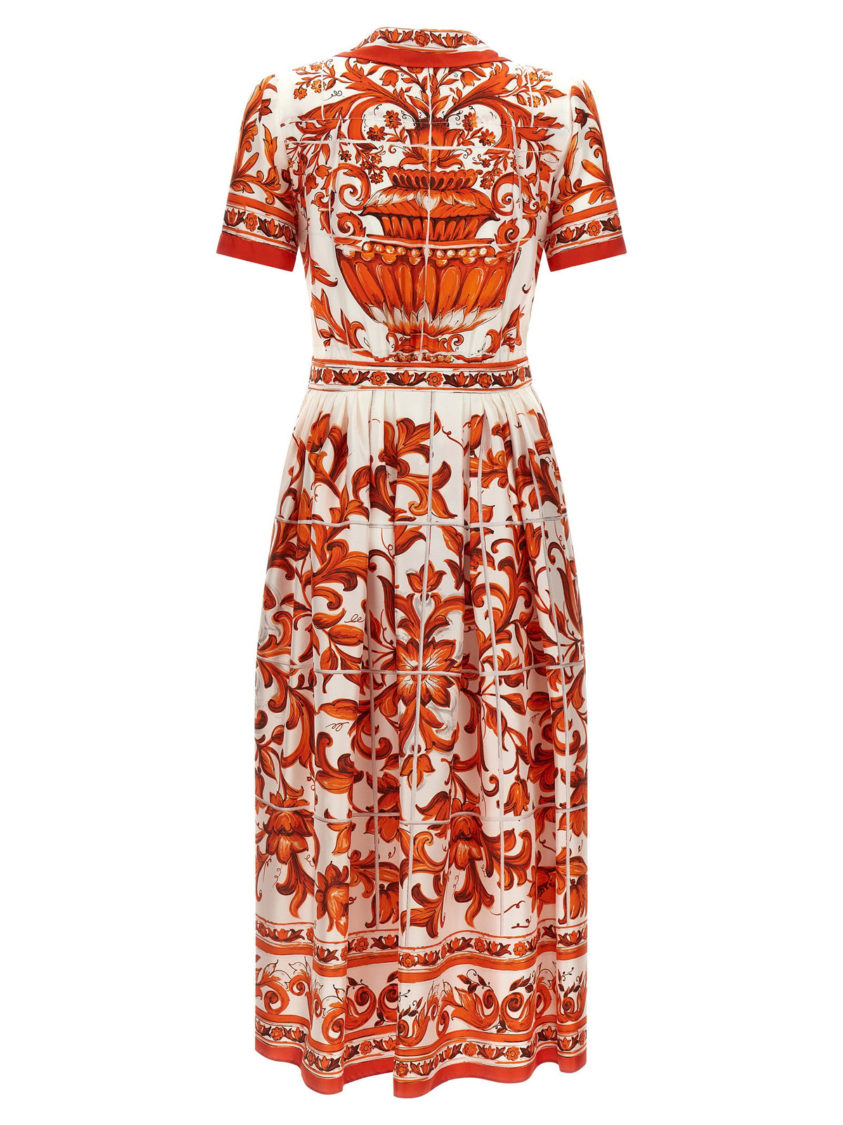 Dolce & Gabbana Maiolica Print Dress