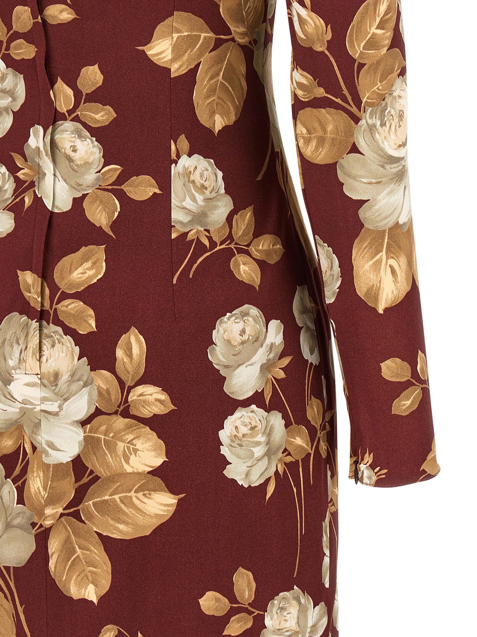 Dolce & Gabbana Rose Print Dress