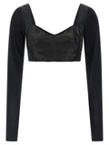 Dolce & Gabbana Bustier Crop Top