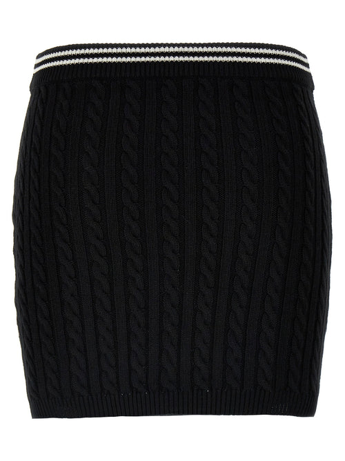 Alessandra Rich Braided Skirt