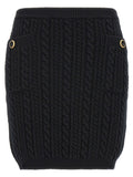 Alessandra Rich Button Skirt