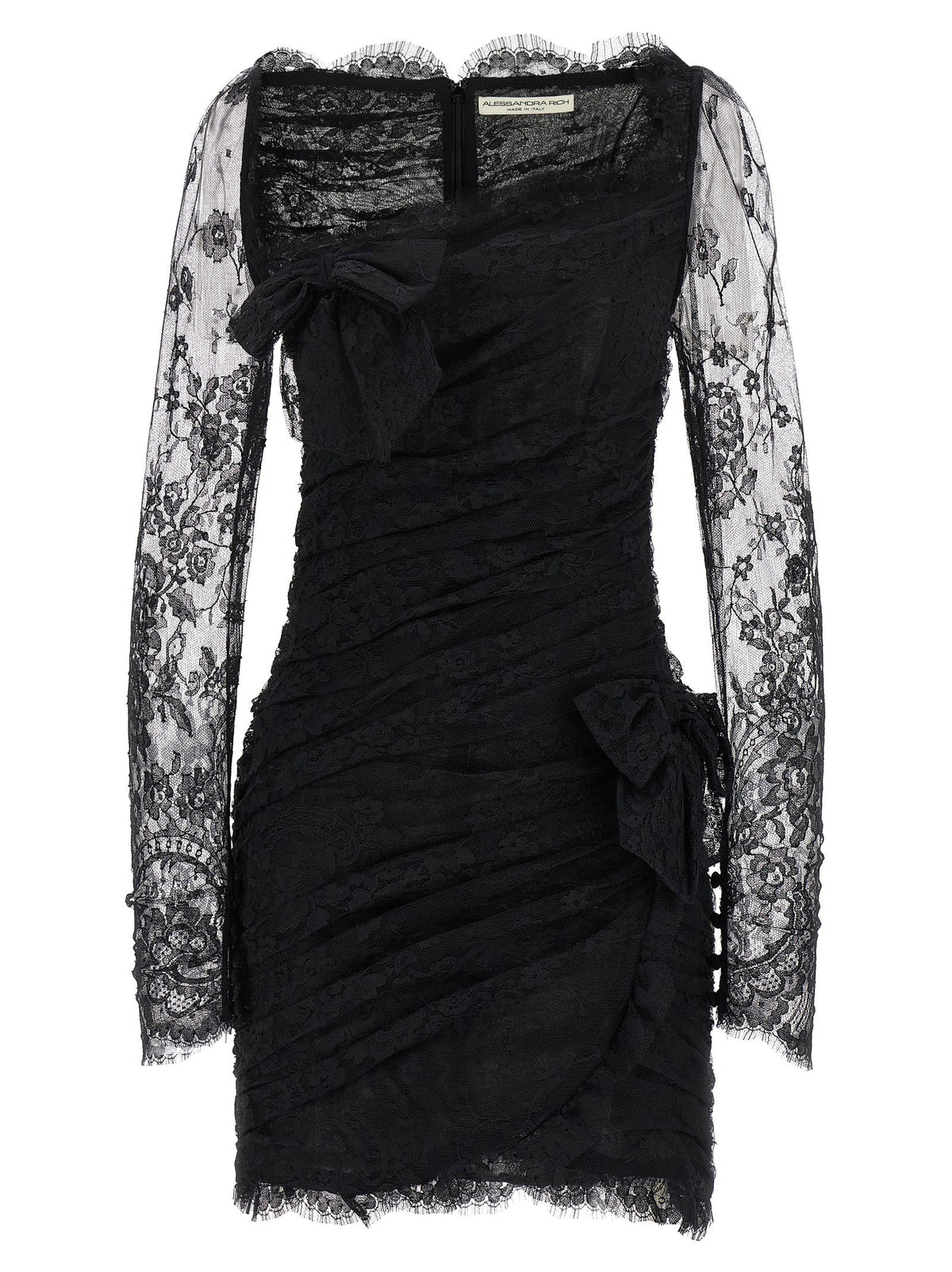 Alessandra Rich Draped Dress.