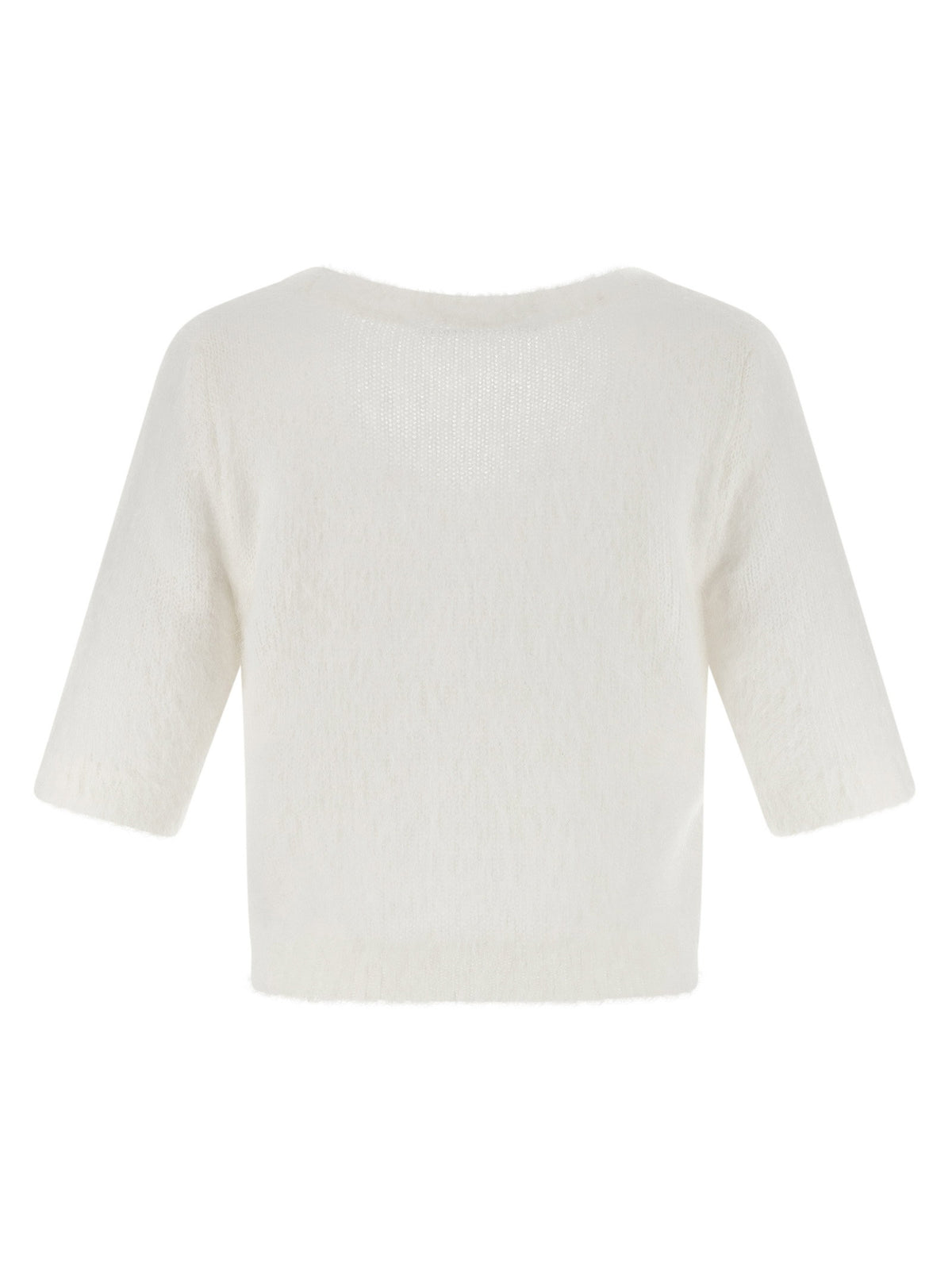 Alessandra Rich Carded Mohair Sweater