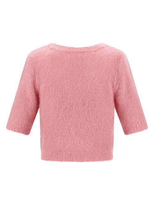 Alessandra Rich Carded Mohair Sweater