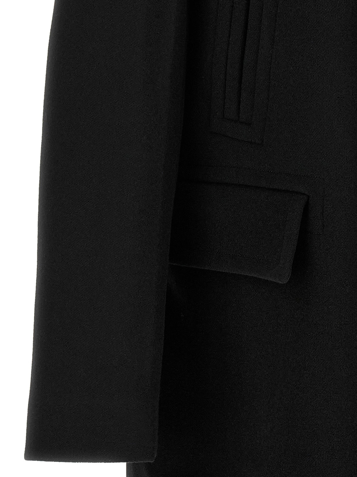 Fendi Angora And Wool Coat