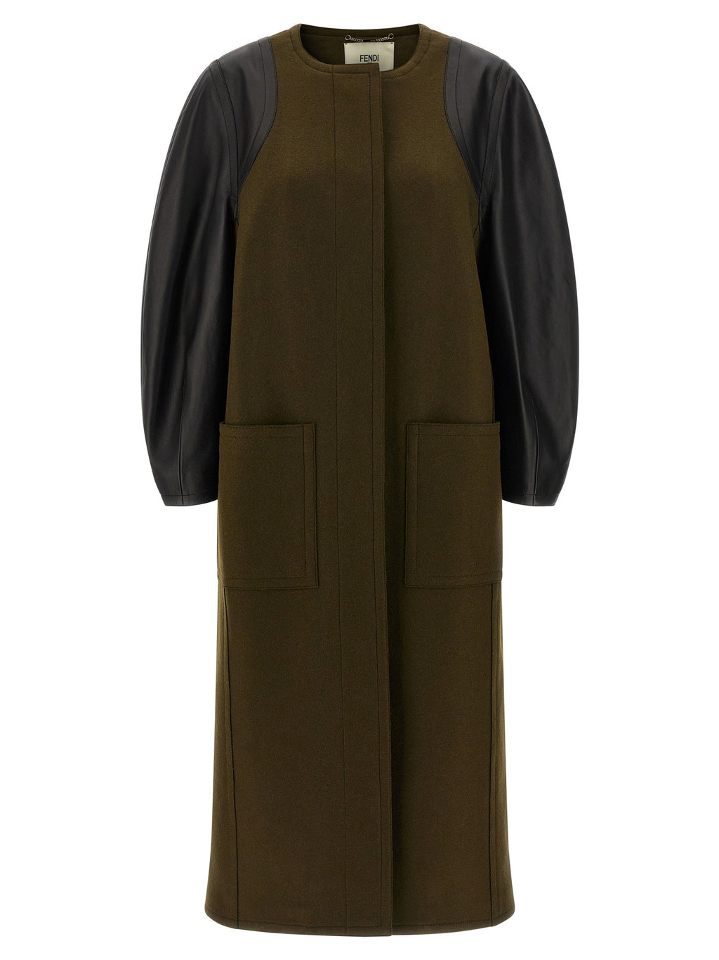 Fendi Wool Felt Coat