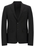 Fendi Black Mohair Kid Blazer