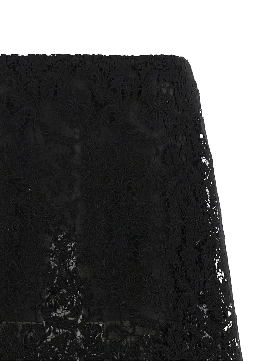 Fendi Macramé Lace Skirt