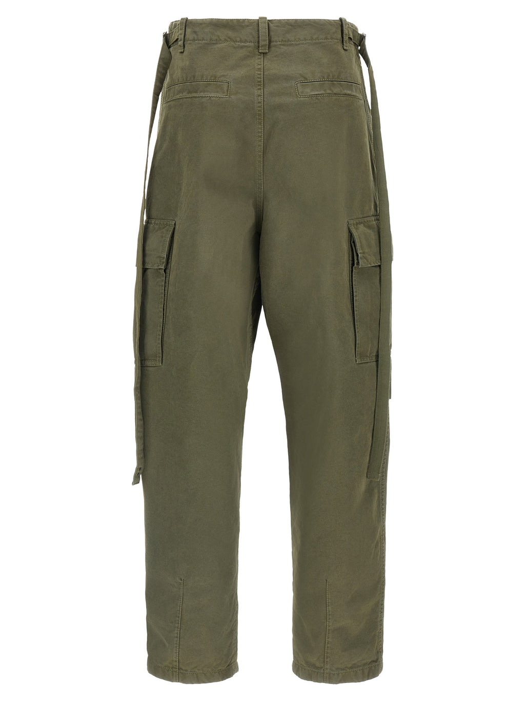 Fendi Double Stitch Embroidery Pants