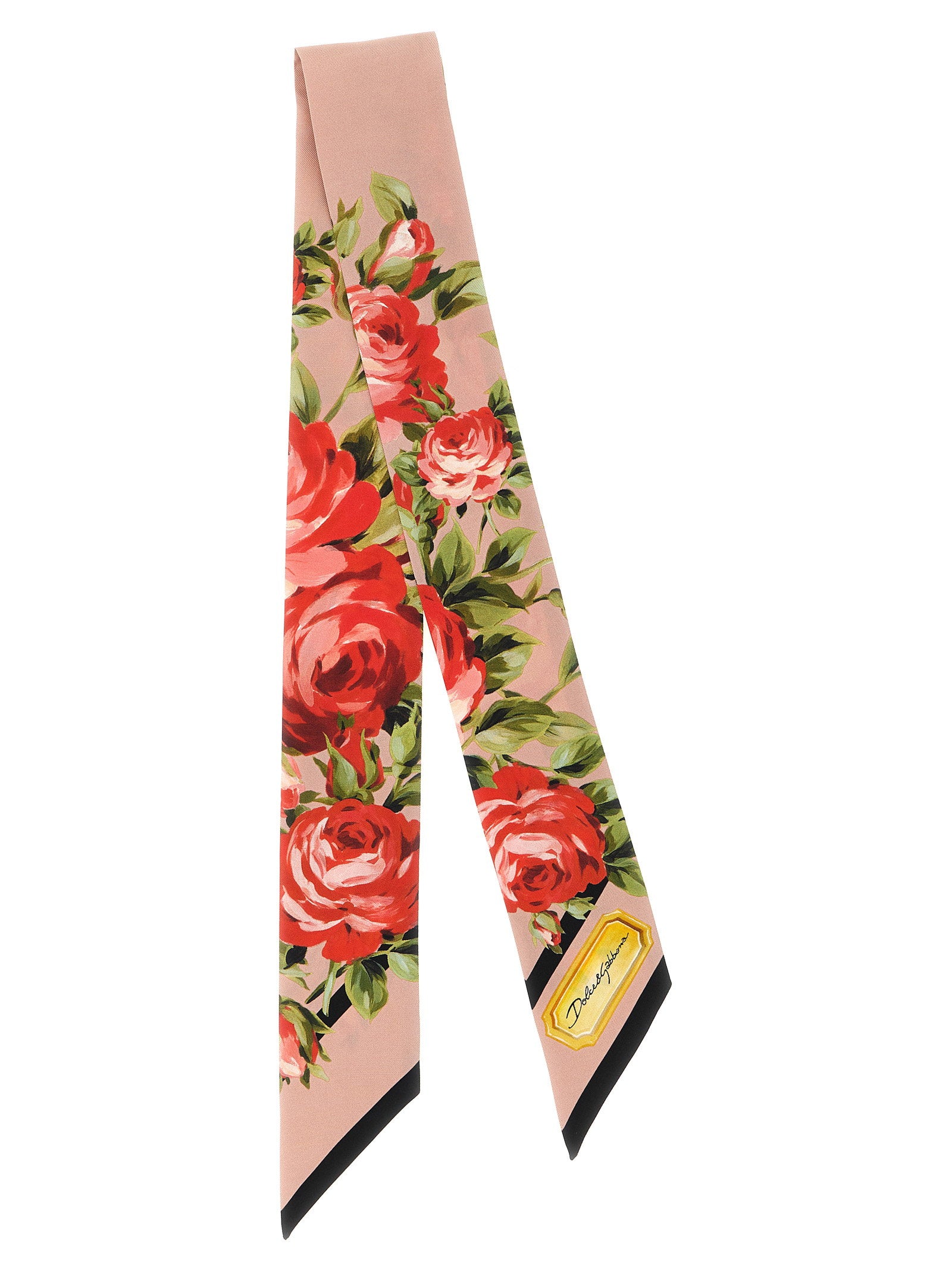Dolce & Gabbana Bandeau Bouquet Rose
