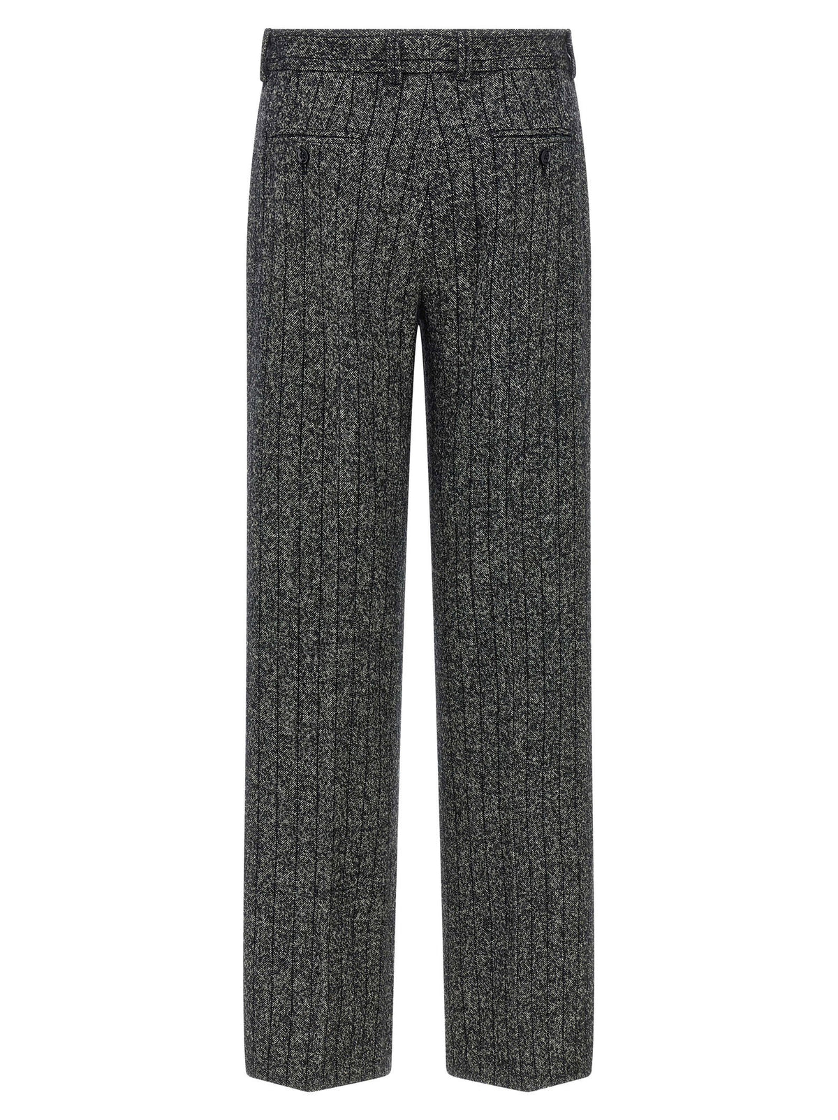 Dolce & Gabbana Striped Wool Pants