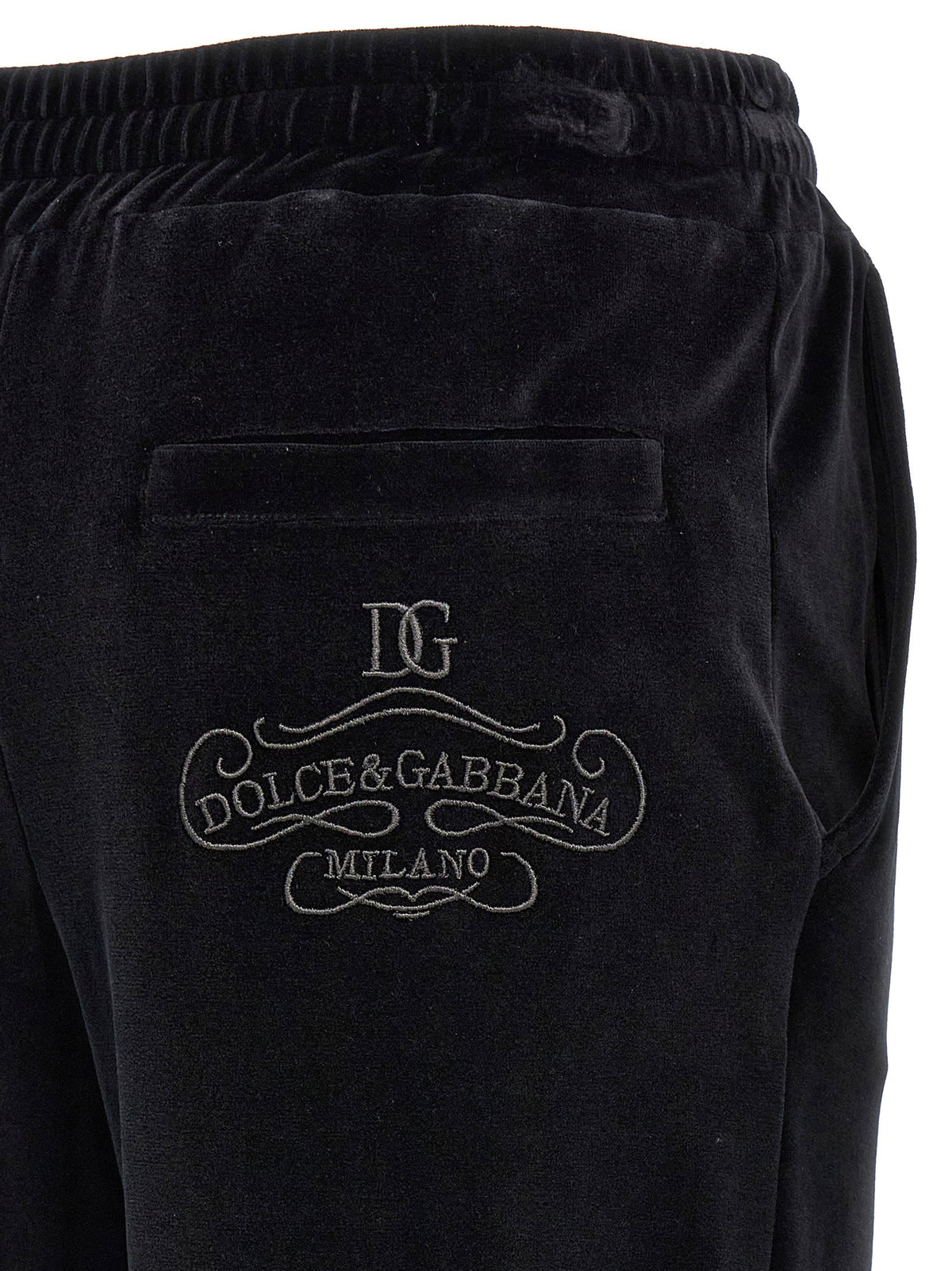 Dolce & Gabbana Black Sicily Joggers