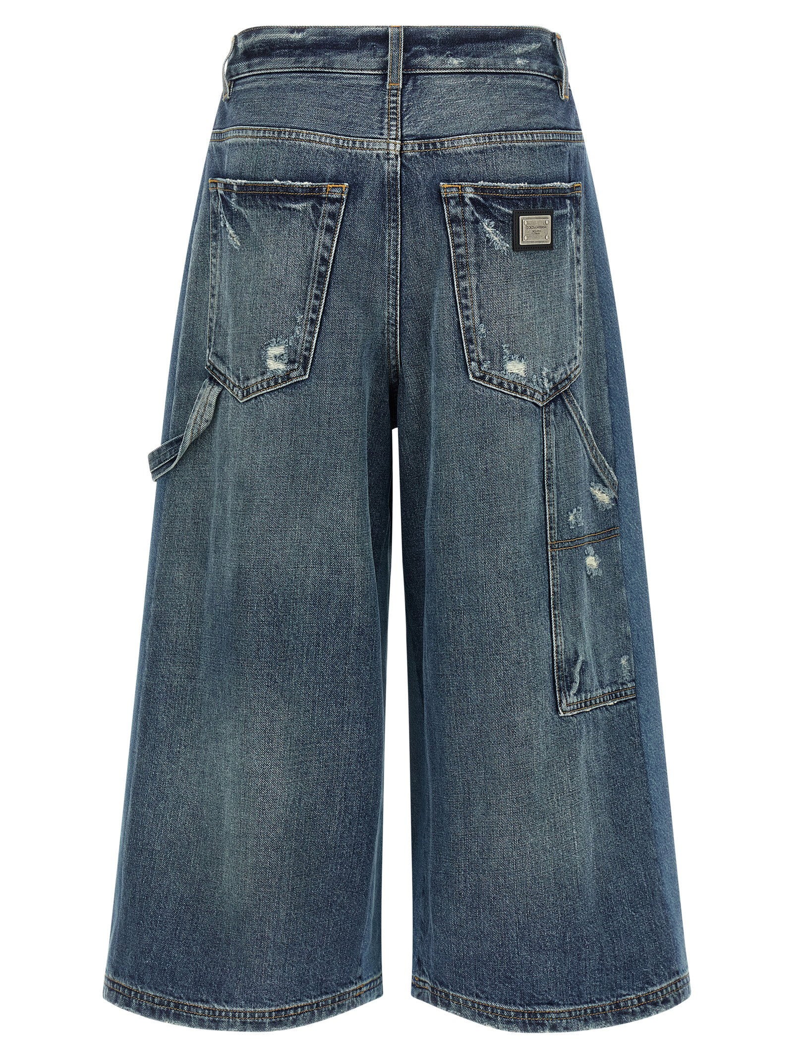 Dolce & Gabbana Denim Bermuda Shorts