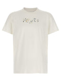 Fendi Logo Embroidery T-shirt