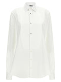 Dolce & Gabbana Gold Tuxedo Shirt