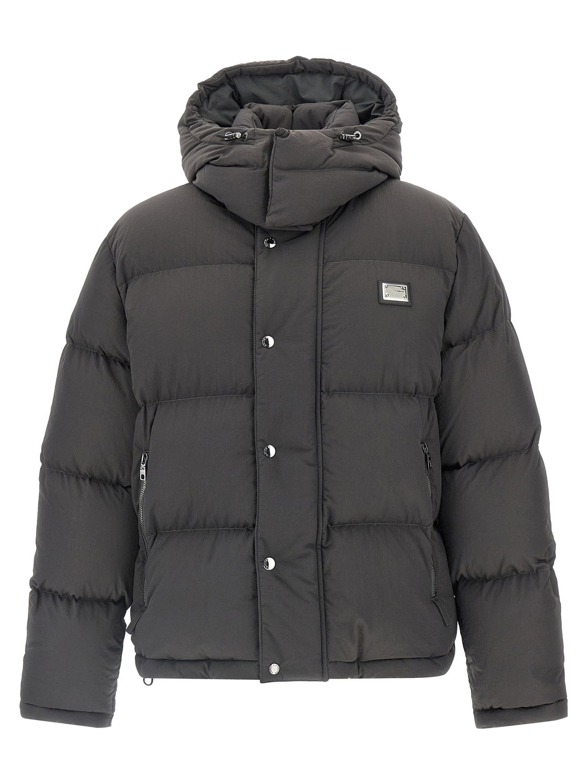 Dolce & Gabbana Logo Patch Down Jacket