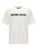 Moschino Logo Embroidery T-shirt