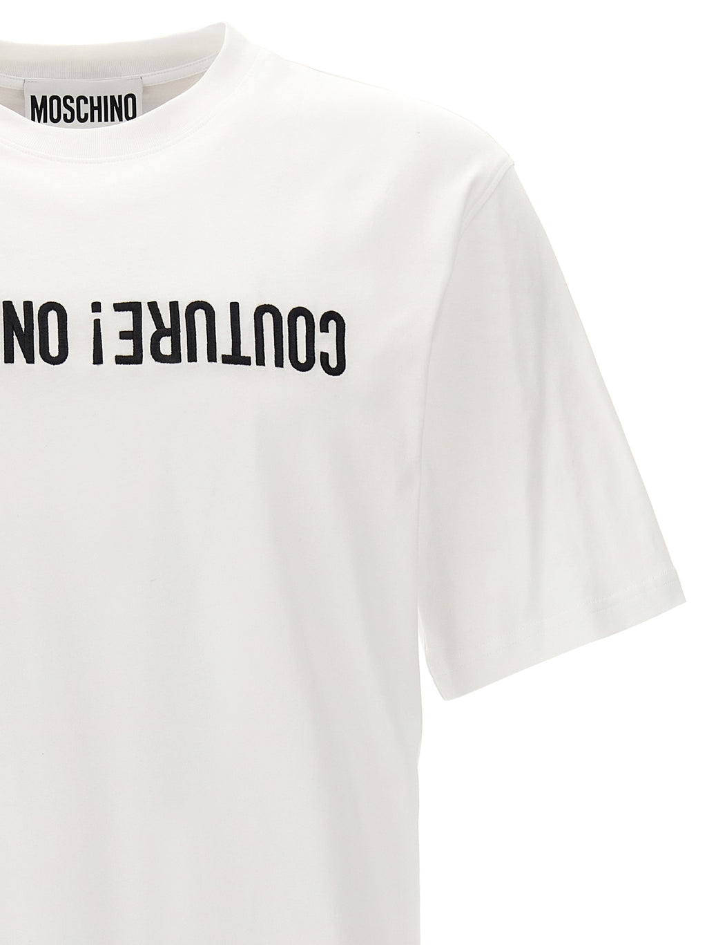 Moschino Logo Embroidery T-shirt